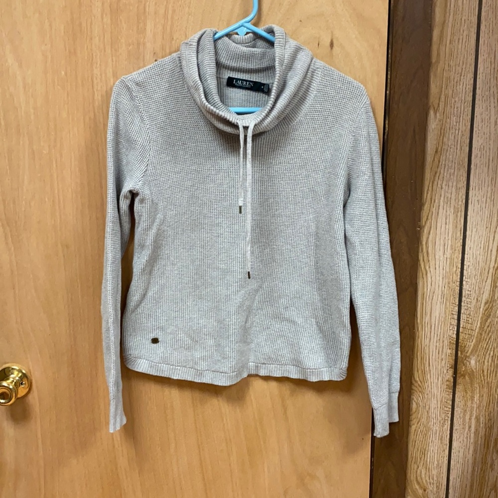 Grey Lauren Ralph Lauren pull over.